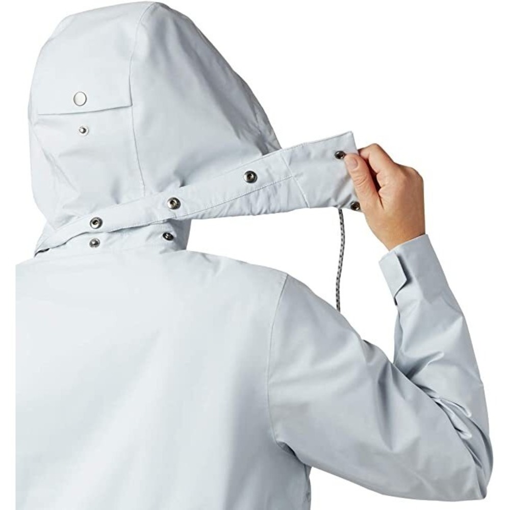 Columbia NEW Womens Size‎ Small East Park Mackintosh Jacket Gray Hood Waterproof - Picture 4 of 5